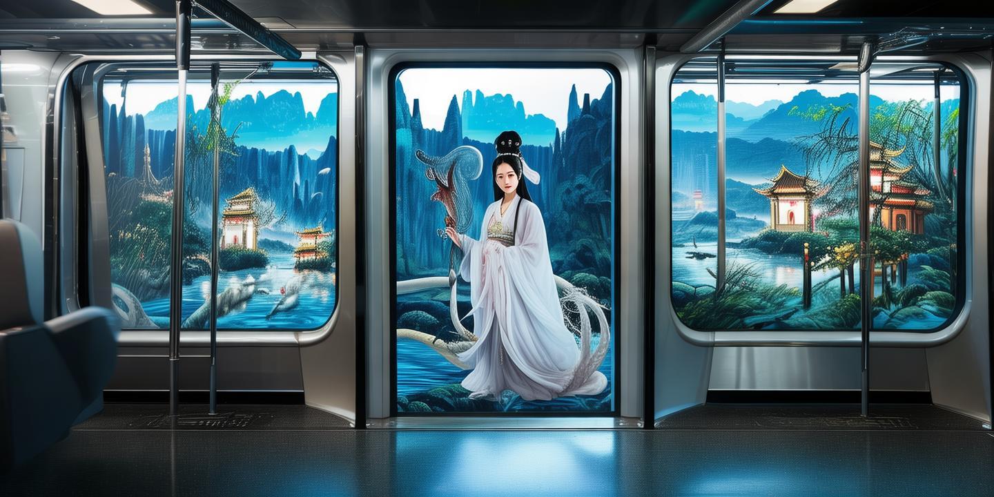 《白蛇传》主题地铁专列启程,全景动画演绎经典传说